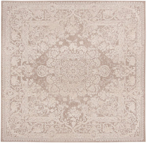 Safavieh Reflection Elegant Round Rug - Timeless Design, Soft Textures, And Classic Charm For Your Home Decor Beige ,Cream 60% Performance Fabric,40% Polypropylene Rft664a-11r