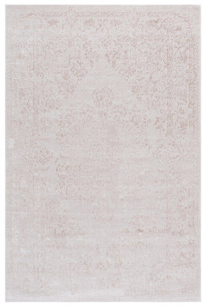 Safavieh Reflection Elegant Round Rug - Timeless Design, Soft Textures, And Classic Charm For Your Home Decor Creme ,Ivory 60% Polyester,40% Polypropylene Rft664d-12sq