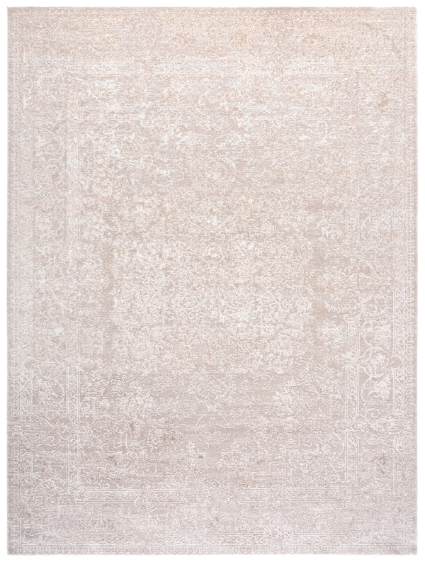 Safavieh Reflection Elegant Round Rug - Timeless Design, Soft Textures, And Classic Charm For Your Home Decor Creme ,Ivory 60% Polyester,40% Polypropylene Rft664d-12sq