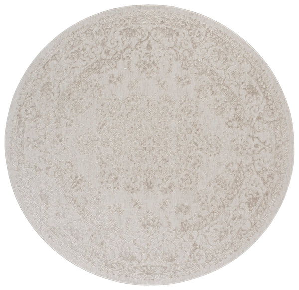 Safavieh Reflection Ivory White Runner Rug — Low-Profile 3/8" Pile, Durable Power-Loomed Design, Stain-Resistant 2'-3" x 8'-0" RFT664E-28