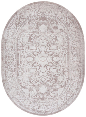 Safavieh Reflection Oval Area Rug 6x8 Ft In Beige & Cream - Soft, Elegant, Traditional Style For Any Room Beige ,Cream 60% Polyester,40% Polypropylene Rft665a-68ov