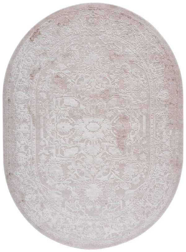 Safavieh Reflection 665d Cream Ivory Oval Area Rug - Elegant 6x8 Ft Traditional Design For Timeless Style Creme ,Ivory 60% Polyester,40% Polypropylene Rft665d-68ov