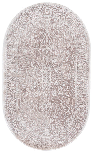 Safavieh Reflection Elegant Oval Area Rug - Cozy Traditional Home Decor For Timeless Charm And Comfort Beige ,Cream 60% Polyester,40% Polypropylene Rft670a-3ov