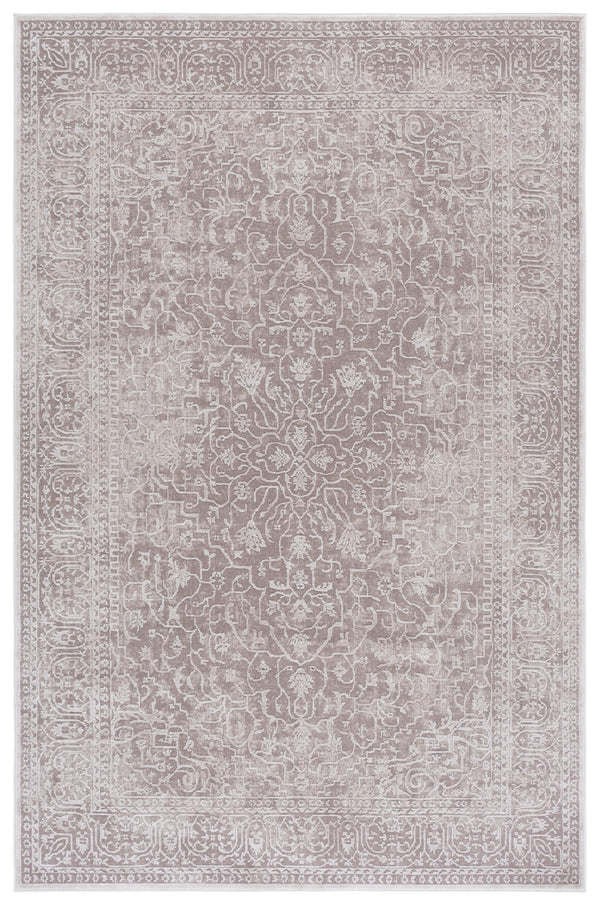 Safavieh Reflection Elegant Round Area Rug - Timeless Floral Motif, Plush Comfort, Perfect For Any Decor Beige ,Cream 60% Polyester,40% Polypropylene Rft670a-68