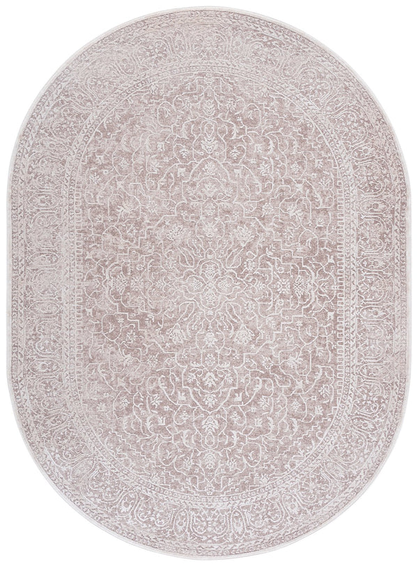 Safavieh Reflection Elegant Oval Area Rug - Cozy Traditional Home Decor For Timeless Charm And Comfort Beige ,Cream 60% Polyester,40% Polypropylene Rft670a-68ov