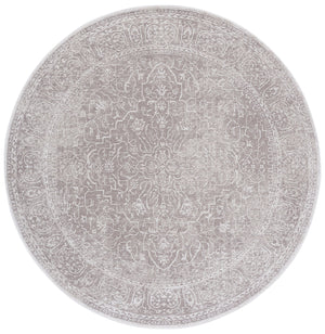 Safavieh Reflection Elegant Round Area Rug - Timeless Floral Motif, Plush Comfort, Perfect For Any Decor Beige ,Cream 60% Polyester,40% Polypropylene Rft670a-68