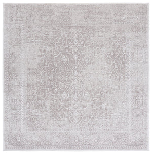 Safavieh Reflection Elegant Round Area Rug - Timeless Floral Motif, Plush Comfort, Perfect For Any Decor Beige ,Cream 60% Polyester,40% Polypropylene Rft670a-68