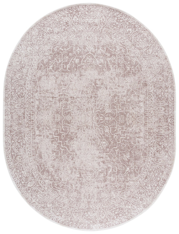 Safavieh Reflection Elegant Oval Area Rug - Cozy Traditional Home Decor For Timeless Charm And Comfort Beige ,Cream 60% Polyester,40% Polypropylene Rft670a-8ov