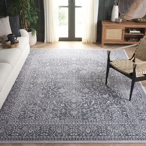 Safavieh Reflection Runner Rug - Elegant Power Loomed Design For Hallways, Crafted In Turkey For Timeless Style Dark Grey ,Cream 60% Polyester,40% Polypropylene Rft670b-68