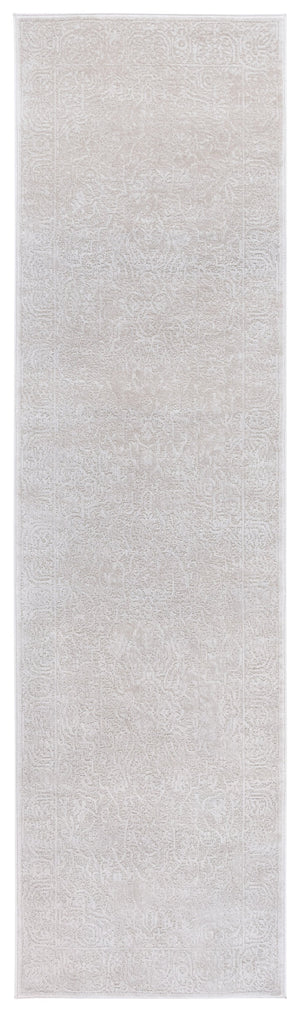 Safavieh Reflection Elegant Round Area Rug - Timeless Floral Motif, Plush Comfort, Perfect For Any Decor Creme ,Ivory 60% Polyester,40% Polypropylene Rft670d-218