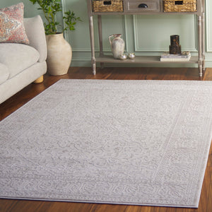 Safavieh Reflection Runner Rug - Elegant Power Loomed Design For Hallways, Crafted In Turkey For Timeless Style Creme ,Ivory 60% Polyester,40% Polypropylene Rft670d-10sq
