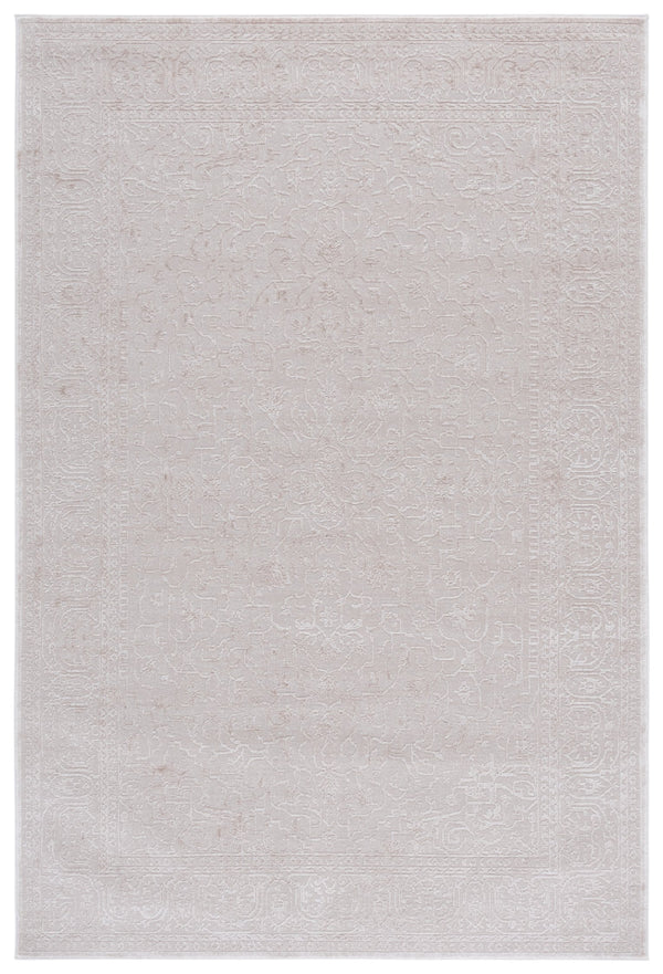 Safavieh Reflection Elegant Round Area Rug - Timeless Floral Motif, Plush Comfort, Perfect For Any Decor Creme ,Ivory 60% Polyester,40% Polypropylene Rft670d-218