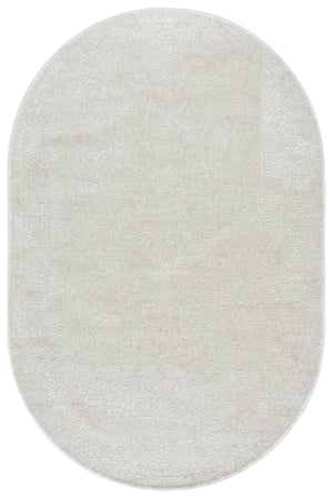 Safavieh Reflection Elegant Round Area Rug - Timeless Floral Motif, Plush Comfort, Perfect For Any Decor Creme ,Ivory 60% Polyester,40% Polypropylene Rft670d-218