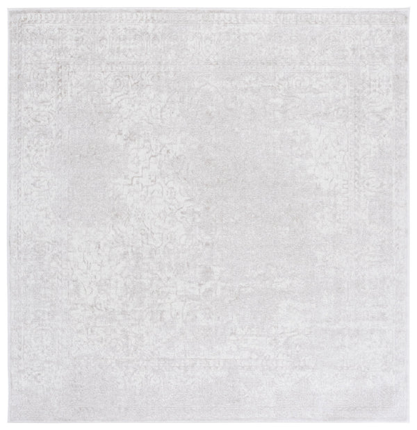 Safavieh Reflection Elegant Round Area Rug - Timeless Floral Motif, Plush Comfort, Perfect For Any Decor Creme ,Ivory 60% Polyester,40% Polypropylene Rft670d-218