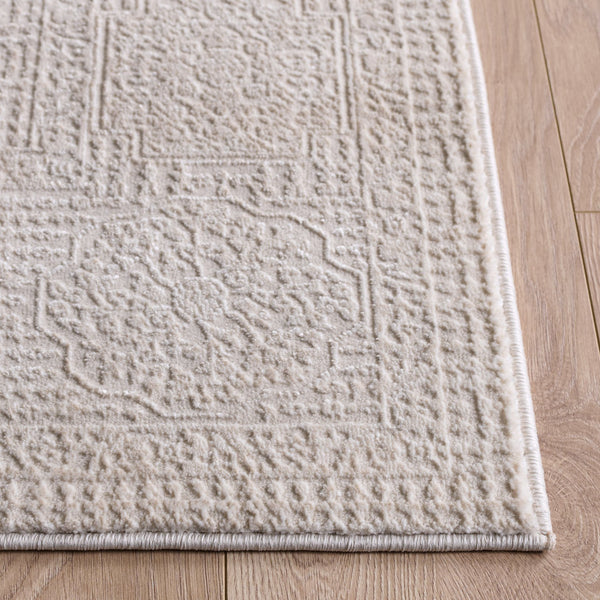 Safavieh Reflection Soft Ivory & White Area Rug – Low-Profile Power-Loomed Traditional Design, Durable Comfort 5'-1" x 7'-6" RFT672B-5