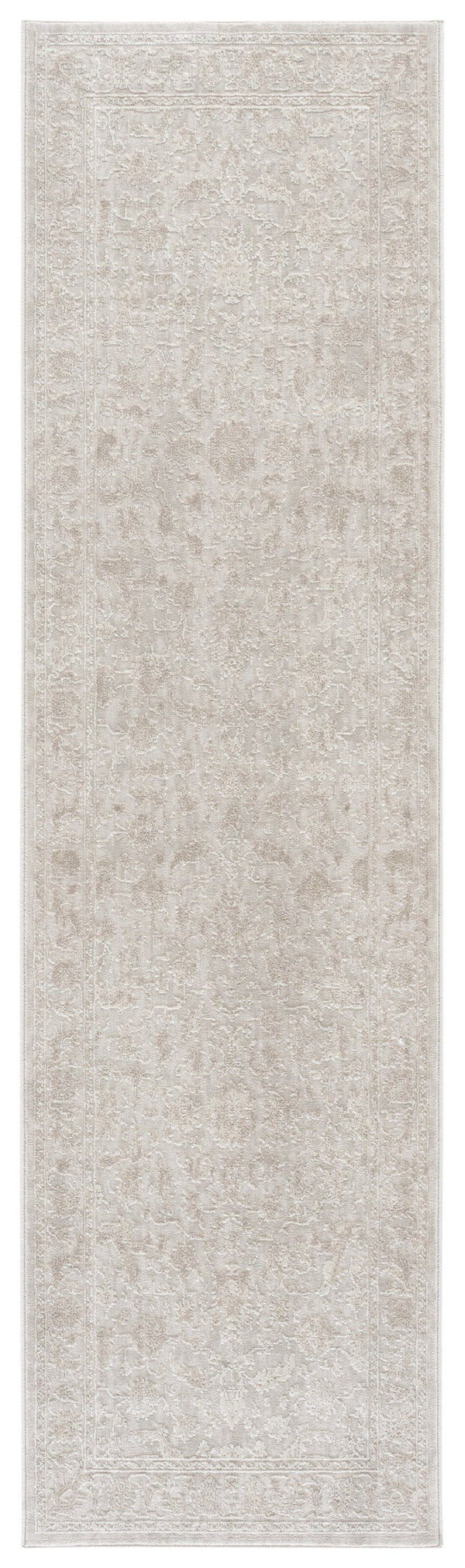 Safavieh Reflection Transitional Beige & Ivory Runner Rug, Low-Profile 3/8" Pile, Durable Power-Loomed Design 2'-3" x 8'-0" RFT674B-28