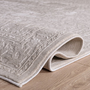 Safavieh Reflection Turkish Beige Ivory Area Rug - Low-Profile, Durable Power-Loomed Design For Living Rooms 8'-0" x 10'-0" RFT674B-8