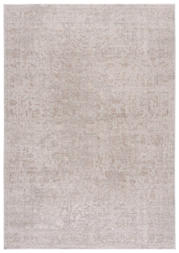 Safavieh Reflection Timeless Round Beige Ivory Area Rug — Low-Profile Power-Loomed Turkish Craftsmanship 6'-7" x 6'-7" RFT674B-7R