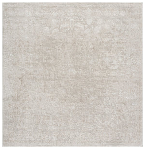 Safavieh Reflection Timeless Round Beige Ivory Area Rug — Low-Profile Power-Loomed Turkish Craftsmanship 6'-7" x 6'-7" RFT674B-7R