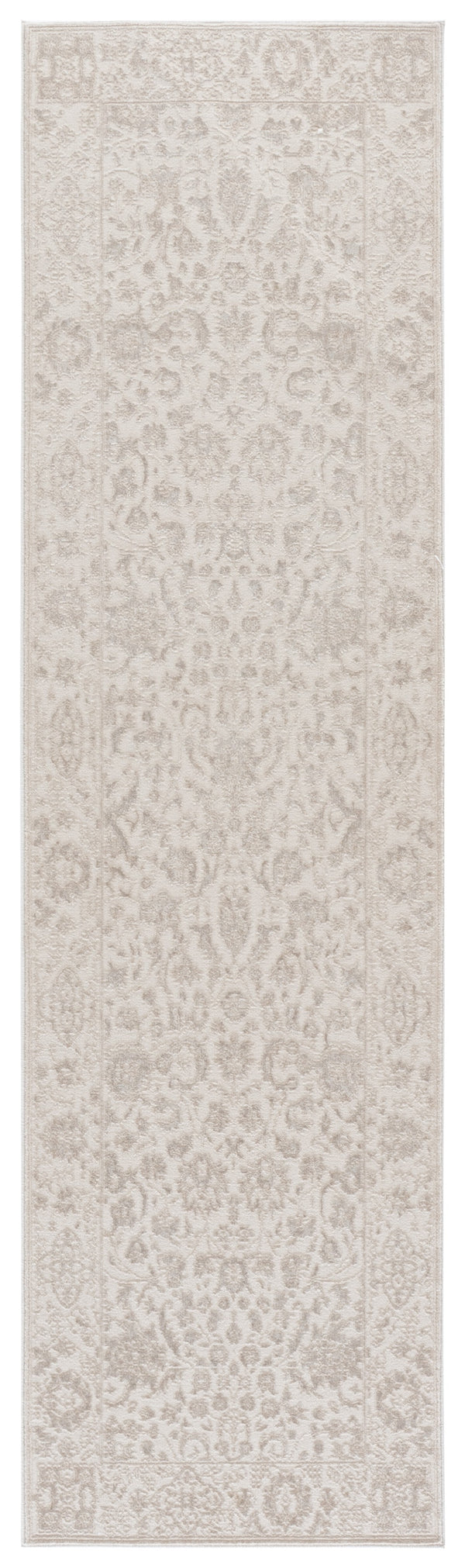 Safavieh Reflection Ivory And White Area Rug — Low-Profile Power-Loomed Turkish Rug For Timeless Elegance And Comfort 4'-0" x 6'-0" RFT676A-4