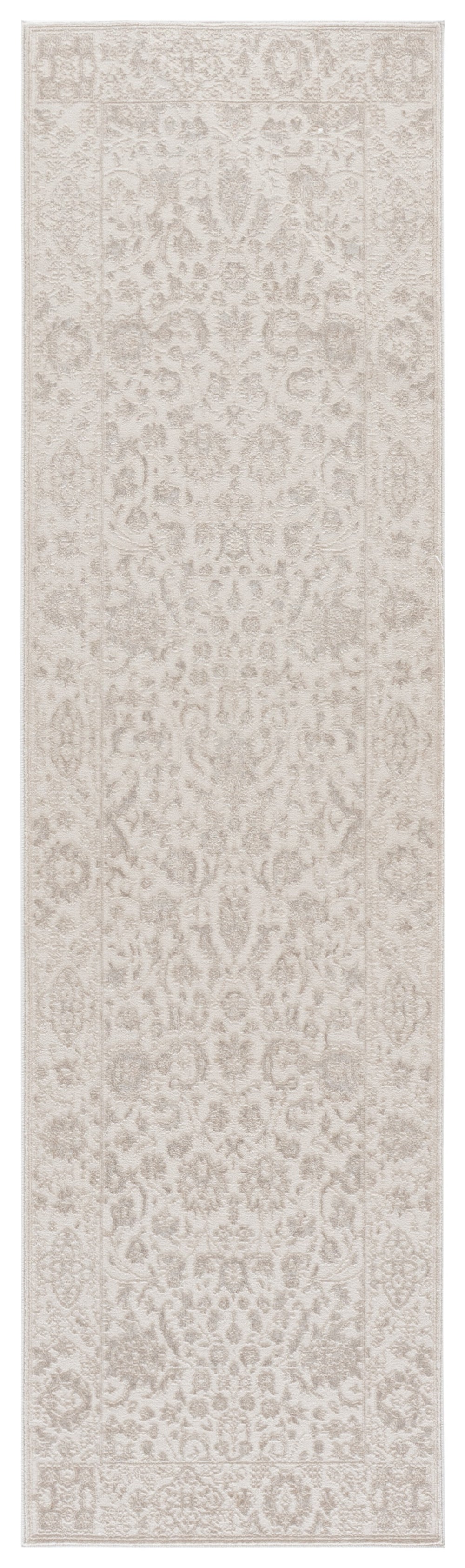Safavieh Reflection Ivory White Square Area Rug — Low-Profile, Durable Power-Loomed Design For Versatile Rooms 6'-7" x 6'-7" RFT676A-7SQ