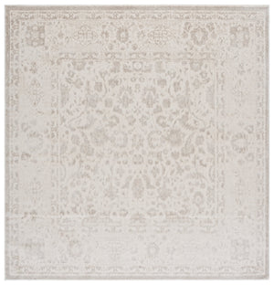 Safavieh Reflection Ivory And White Area Rug — Low-Profile Power-Loomed Turkish Rug For Timeless Elegance And Comfort 4'-0" x 6'-0" RFT676A-4