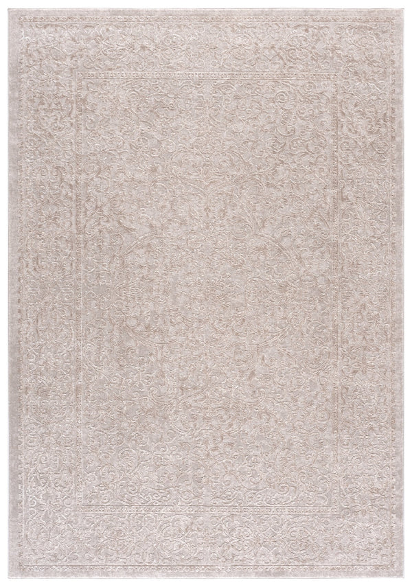 Safavieh Reflection Ivory Beige Square Rug — Low-Profile Power-Loomed Design For Timeless Softness & Durability 6'-7" x 6'-7" RFT678A-7SQ