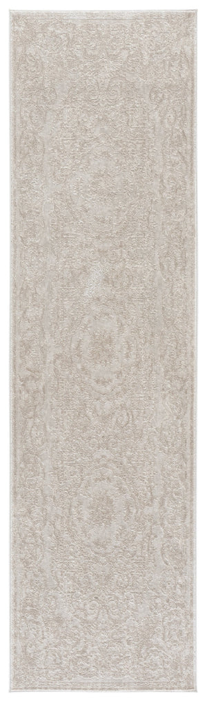 Safavieh Reflection Ivory And White Runner Rug — Low-Profile Power-Loomed Elegance For Hallways & Entryways 2'-3" x 8'-0" RFT680A-28