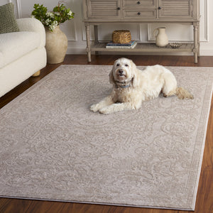 Safavieh Reflection Ivory And White Runner Rug — Low-Profile Power-Loomed Elegance For Hallways & Entryways 2'-3" x 8'-0" RFT680A-28