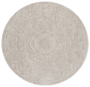 Safavieh Reflection Ivory And White Runner Rug — Low-Profile Power-Loomed Elegance For Hallways & Entryways 2'-3" x 8'-0" RFT680A-28