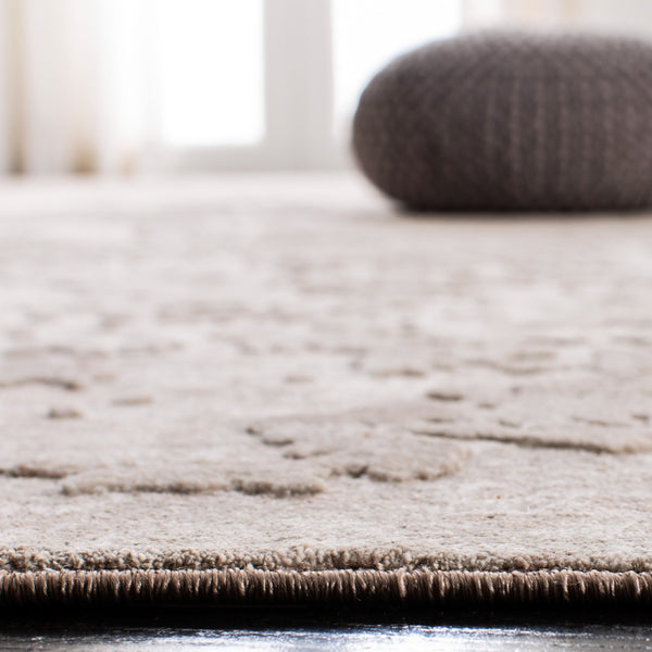 Safavieh Reflection Modern Beige Grey Area Rug - 5'1" X 7'6" Turkish Power Loomed Elegance For Your Home Beige ,Grey 60% Polyester,40% Polypropylene Rftc716a-5