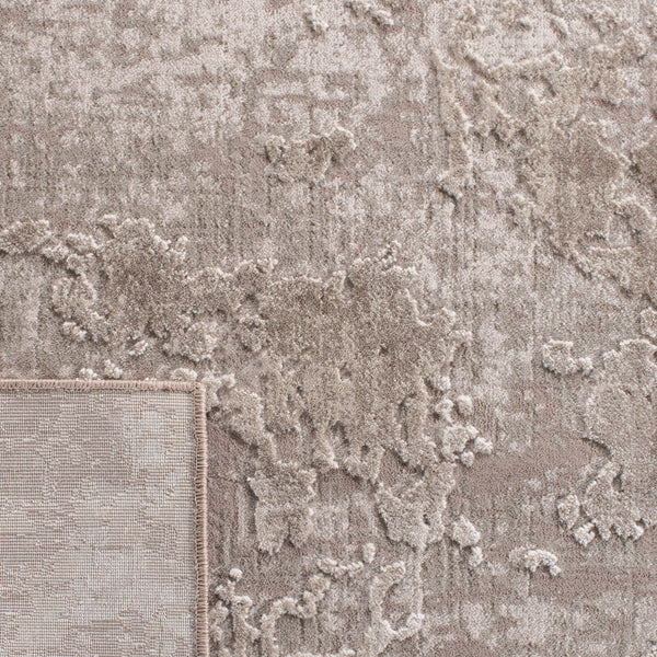 Safavieh Reflection Modern Beige Grey Area Rug - 5'1" X 7'6" Turkish Power Loomed Elegance For Your Home Beige ,Grey 60% Polyester,40% Polypropylene Rftc716a-5