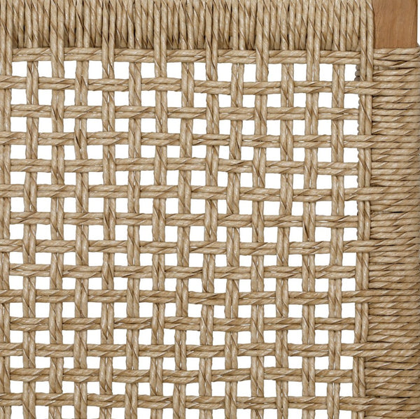 Karina Living Fay Comfortable Occasional Chair - Stylish Teak & Woven Hyacinth for Modern Living Spaces & Patios RIV10012-NAT