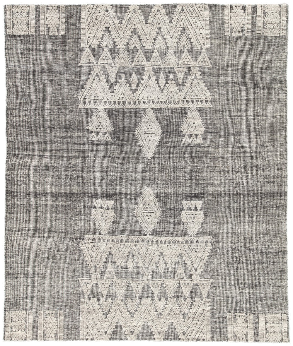 Jaipur Living Rize Torsby Global Bohemian Handmade Indoor Rug Black 12'x15'