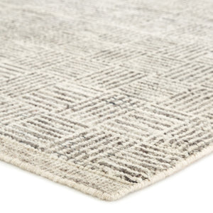 Jaipur Living Rize Mugler Global Transitional Handmade Indoor Rug Ivory 3'x10'