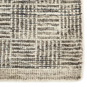 Jaipur Living Rize Mugler Global Transitional Handmade Indoor Rug Ivory 3'x10'