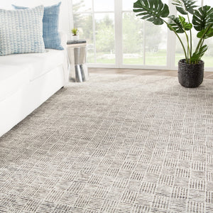 Jaipur Living Rize Mugler Global Transitional Handmade Indoor Rug Ivory 3'x10'