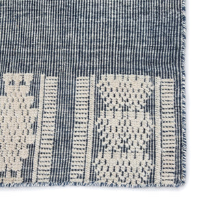 Jaipur Living Jaipur Living Torsby Hand-knotted Wool Tribal Rug Artisan Crafted for Bohemian Interiors Blue 9'X12' RUG141901