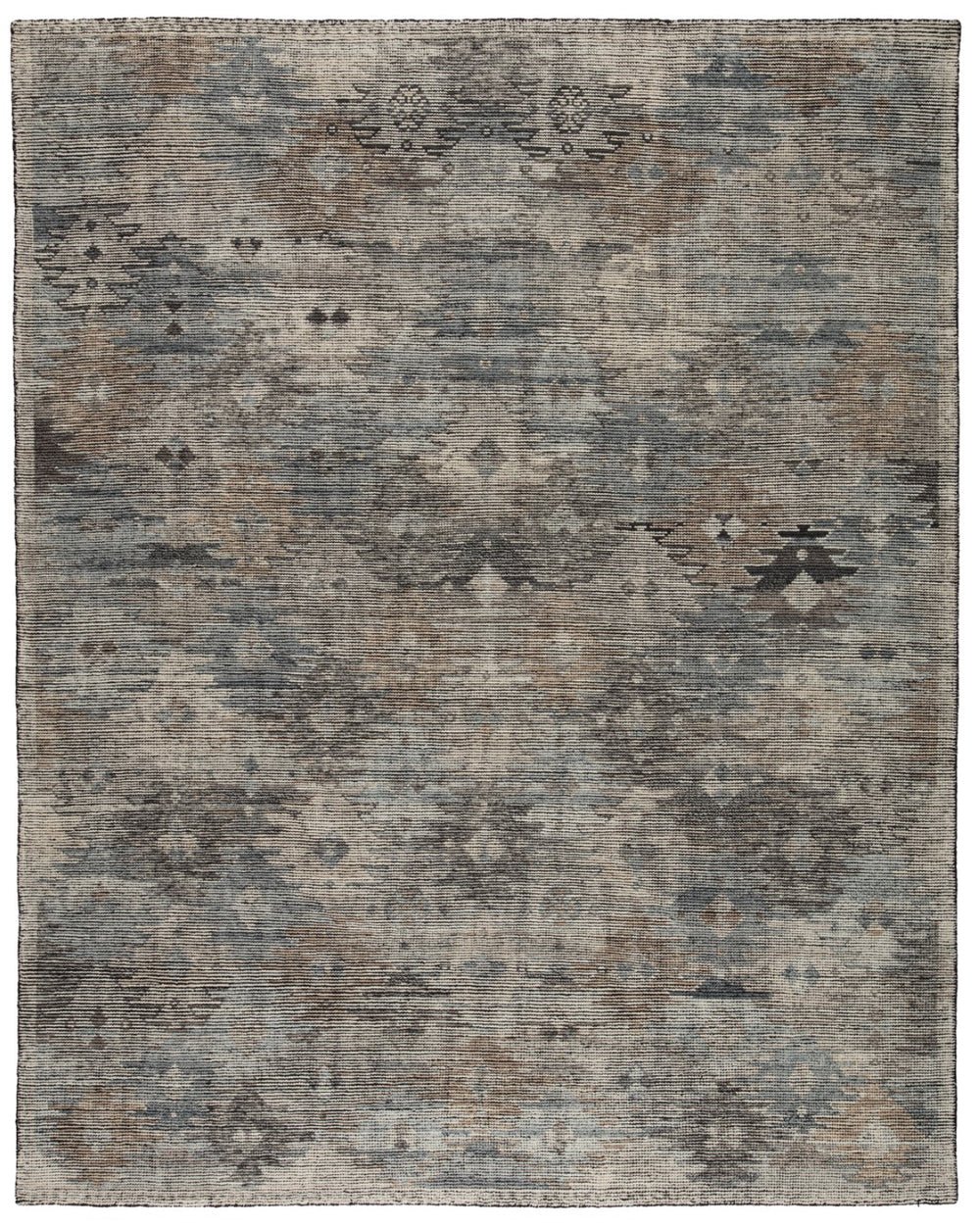 Jaipur Living Rize Nakoda Global Contemporary Handmade Indoor Rug Black 3'x10'