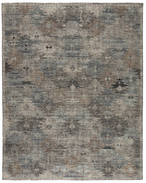Jaipur Living Rize Nakoda Global Contemporary Handmade Indoor Rug Black 3'x10'