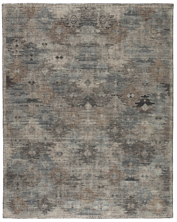 Jaipur Living Rize Nakoda Global Contemporary Handmade Indoor Rug Black 3'x10'