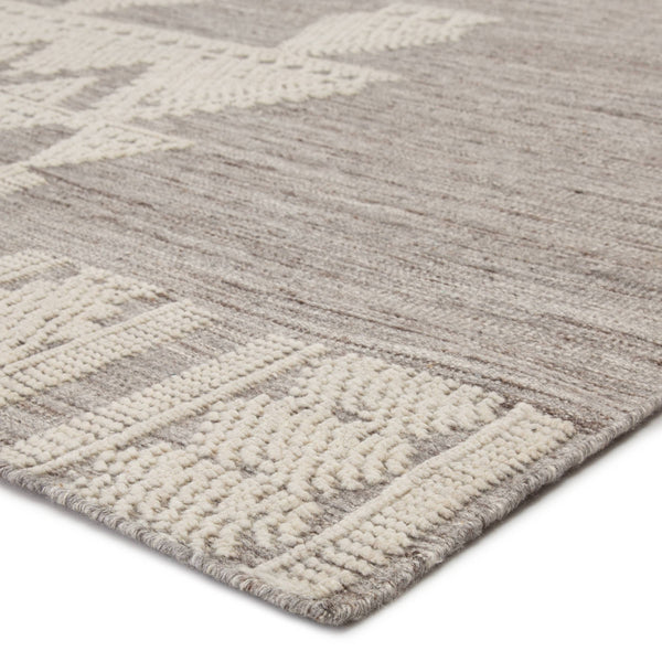 Jaipur Living Jaipur Living Torsby Hand-knotted Wool Tribal Rug Artisan Crafted for Bohemian Interiors Gray 9'X12' RUG146274