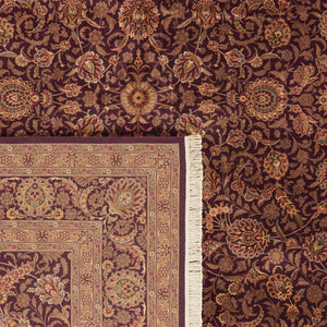 Safavieh Royal Kerman 24g Plum 100% Wool Area Rug - Timeless Elegance With Intricate Patterns For Any Room Assorted 100% Wool Pile Rk24g-8r