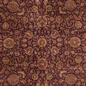 Safavieh Royal Kerman 24g Plum 100% Wool Area Rug - Timeless Elegance With Intricate Patterns For Any Room Assorted 100% Wool Pile Rk24g-8r