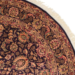 Safavieh Royal Kerman 24g Plum 100% Wool Area Rug - Timeless Elegance With Intricate Patterns For Any Room Assorted 100% Wool  Pile Rk24k-9