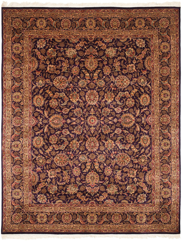 Safavieh Royal Kerman 24g Plum 100% Wool Area Rug - Timeless Elegance With Intricate Patterns For Any Room Assorted 100% Wool  Pile Rk24k-9