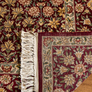 Safavieh Royal Kerman Traditional Area Rug - Exquisite Red Elegance For Your Living Space & Home Decor Red ,Red 100 Rk30a-9