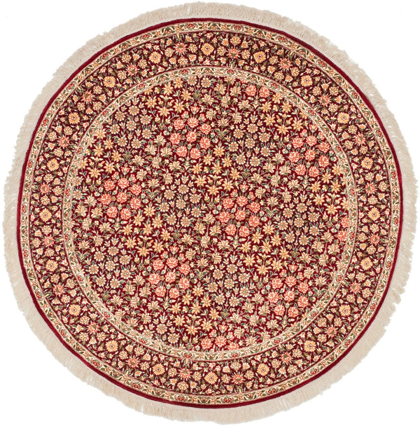 Safavieh Royal Kerman Traditional Area Rug - Exquisite Red Elegance For Your Living Space & Home Decor Red ,Red 100 Rk30a-9