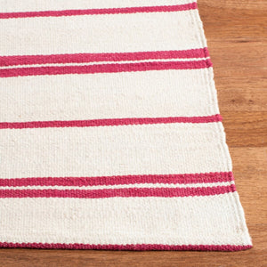 Safavieh Sagaponeck Stripe Hand Woven  Rug Rouge RLR2870H-9