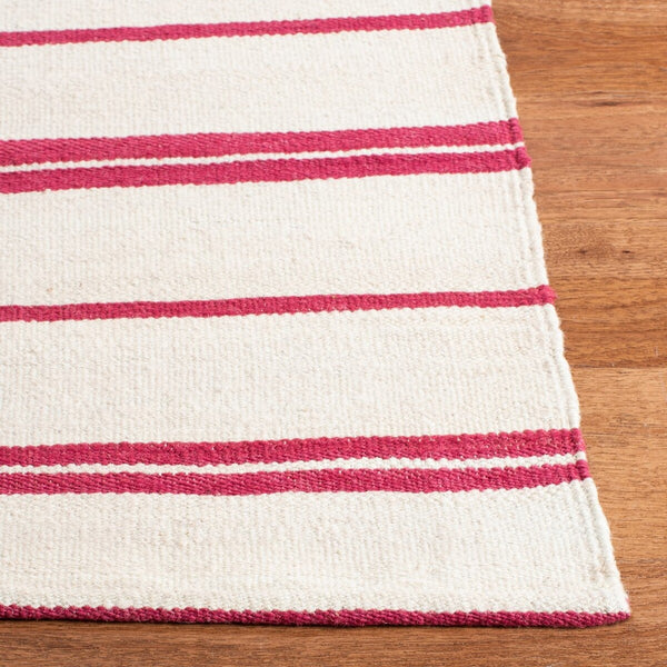 Safavieh Sagaponeck Stripe Hand Woven  Rug Rouge RLR2870H-9